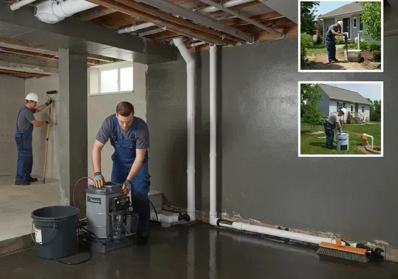 Basement Waterproofing and Flood Prevention process in Rosemont, IL